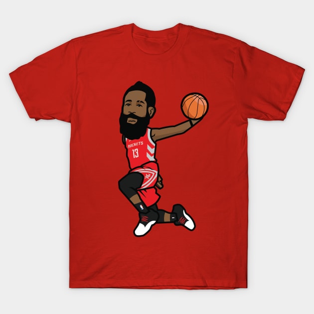 James Harden T-Shirt by asGraphics